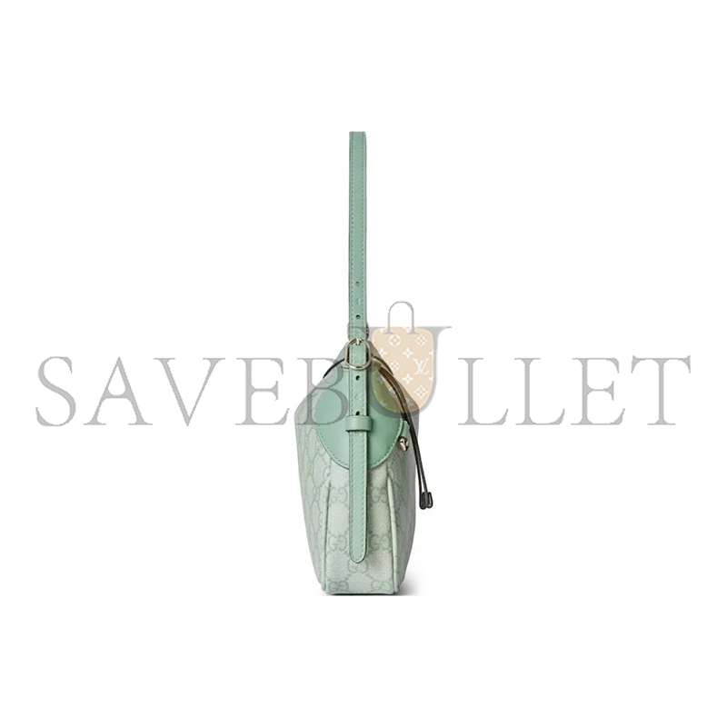 GUCCI GG EMBLEM SMALL SHOULDER BAG 815218 (24.5*16*5cm)